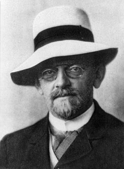 Photographic portrait of mathematician David Hilbert